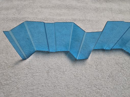 Polycarbonate IBR Roof Sheeting - Blue - Image 2