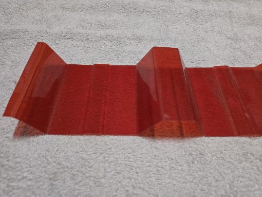 Polycarbonate IBR Roof Sheeting - Red