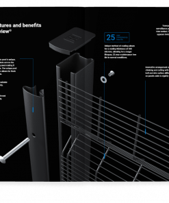 Alternative view of Security Fencing - Wire View Post