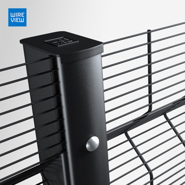 Security Fencing - Wire View High Density - Aperture 76mm x 12.7mm