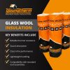 Youngtherm© Glass Wool Base Insulation Roll